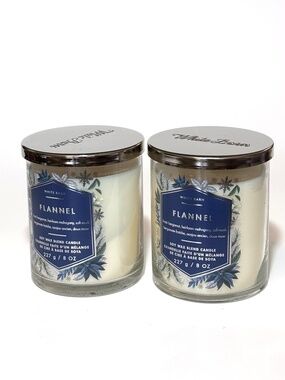 FLANNEL Single Wick Candles